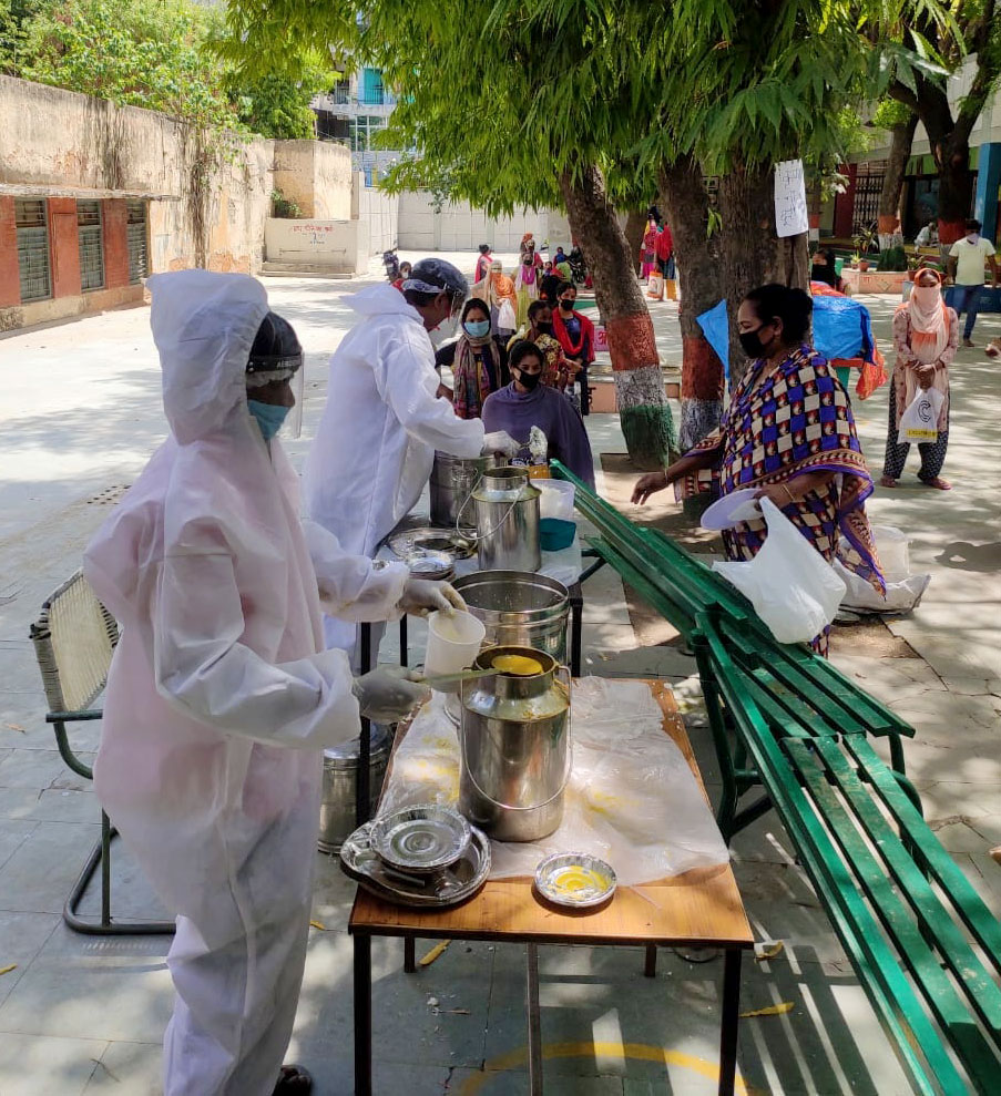 Food Distribution in 16 Locations